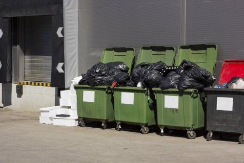Professional waste disposal services with skips